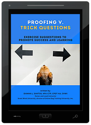 Proofing vs. Trick Questions E-Book