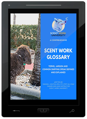 A Comprehensive Scent Work Glossary E-Book