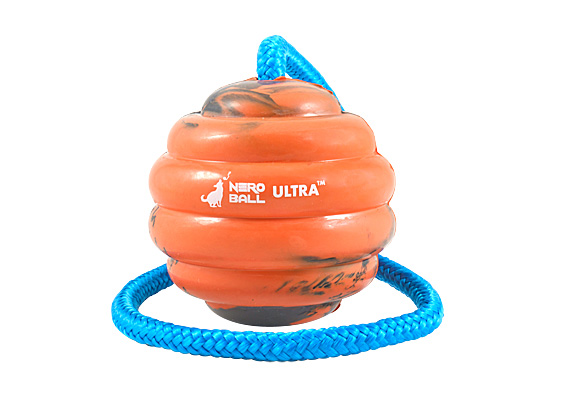 Nero Ball Ultra TM - Dog Training Ball on A Rope - Exercise and Reward Toy for Dogs