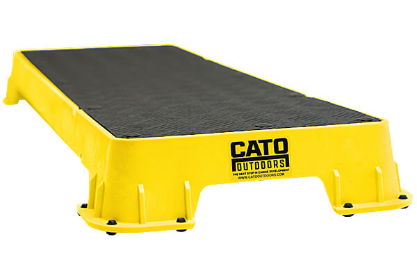 Cato Board XL - Dog Platform (Yellow, with Tilt Stand)