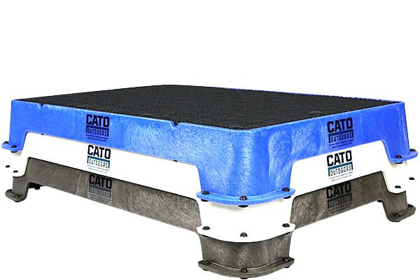 Cato Board Training Platform - Rubber Surface - Clean Run