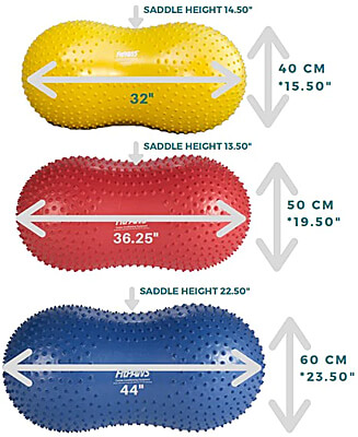 FitPAWS TRAX Peanut Ball - 50 cm. - Clean Run